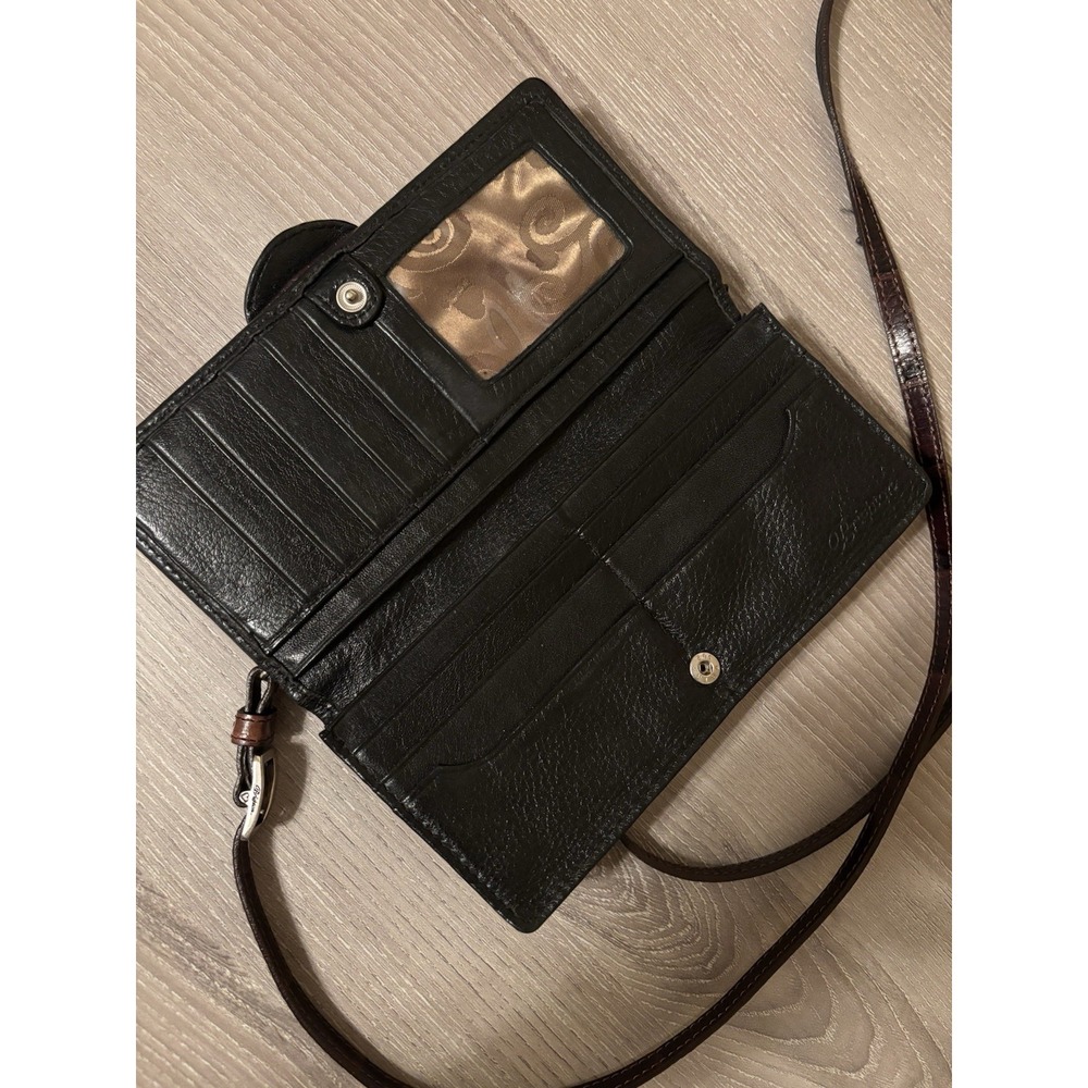 Brighton Crossbody Wallet Purse Bag Boho Festival Timeless Buckle Western Preppy - Picture 3 of 11